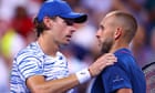 Alex de Minaur’s return to form continues with US Open win over ‘wounded’ Dan Evans​Alex de Minaur’s return to form continues with US Open win over ‘wounded’ Dan Evans 