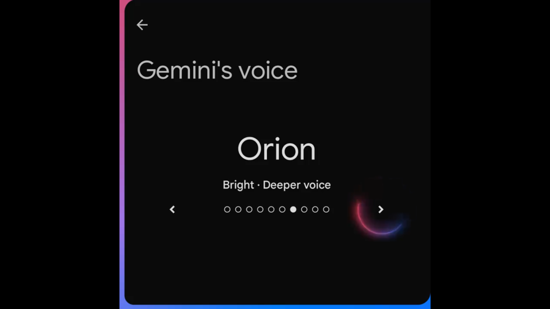 Google Gemini Live’s AI voice now comes in ten more styles that take inspiration from the stars​Google Gemini Live’s AI voice now comes in ten more styles that take inspiration from the stars 