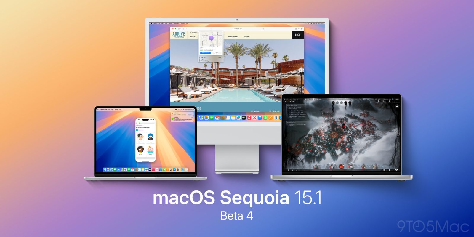 macOS Sequoia 15.1 beta 4 now available​macOS Sequoia 15.1 beta 4 now available 