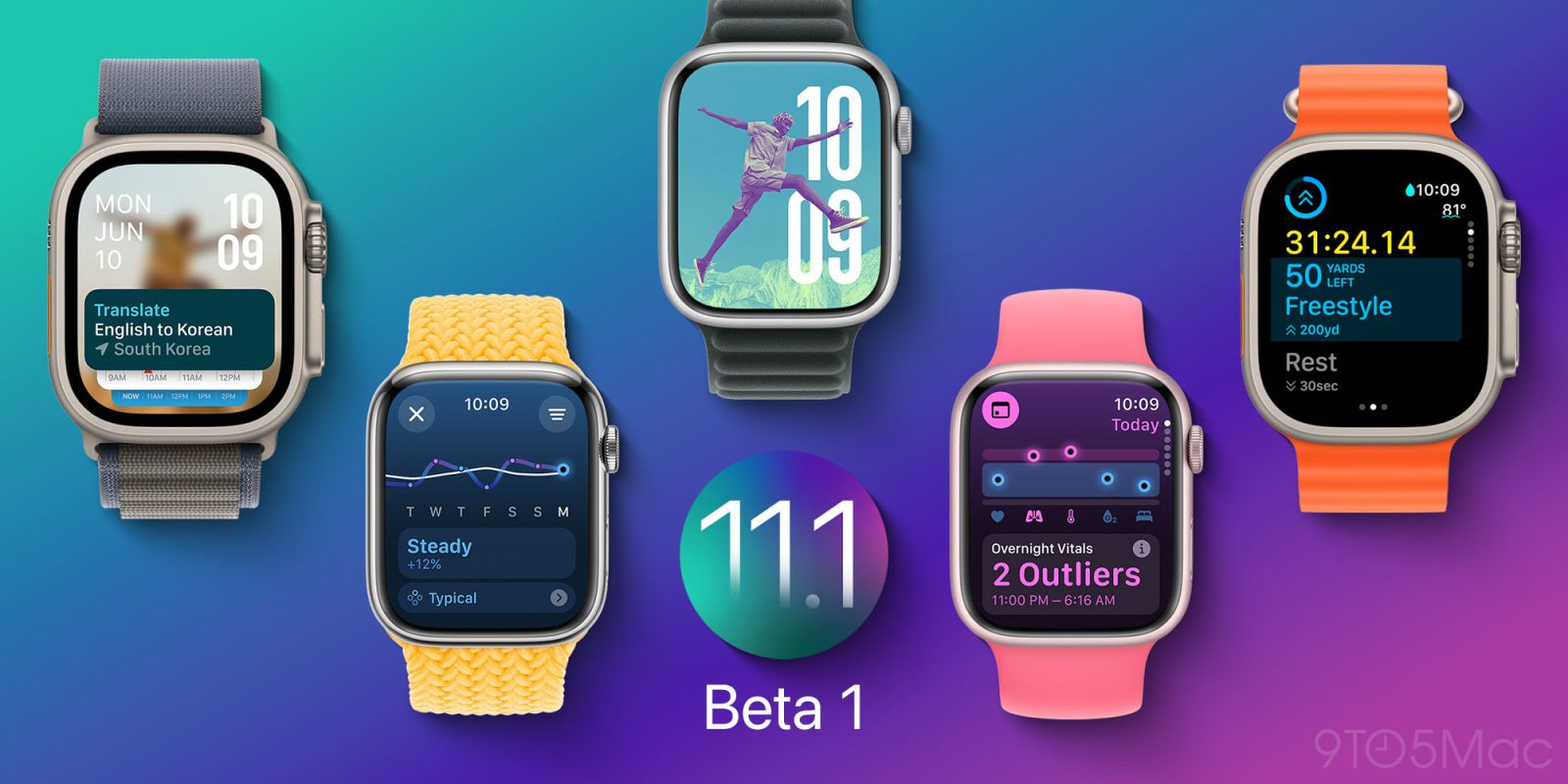 Apple releases beta 1 for watchOS 11.1, visionOS 2.1, and tvOS 18.1​Apple releases beta 1 for watchOS 11.1, visionOS 2.1, and tvOS 18.1 